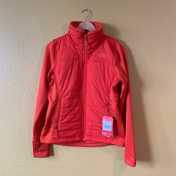 The North Face Mash Up Full Zip Jacket Red - Picture 2 of 7